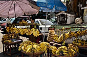 Yangon Myanmar. street sellers of the Chinese quarter. 